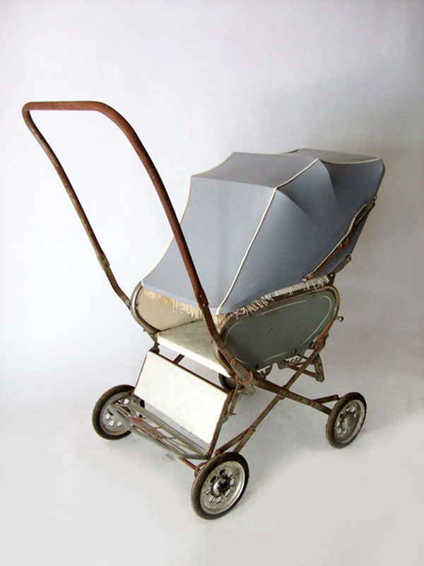 0012 carrito bebe 1958.reclinable 88x37x88 (42eu.) 1u